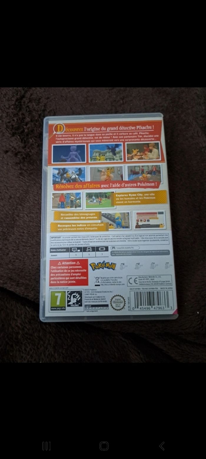 Le retour de détective pikachu