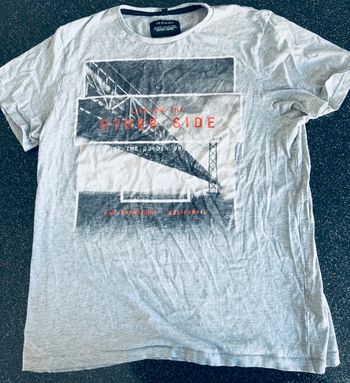 🌉 T-shirt gris motif “San Francisco” - Taille XL