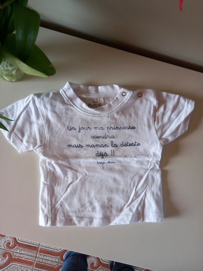 T-shirt garçon 3-6 mois