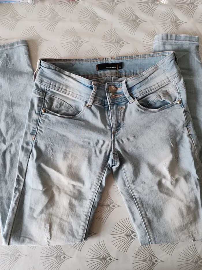 Lot 3 jeans taille 36 - photo numéro 4