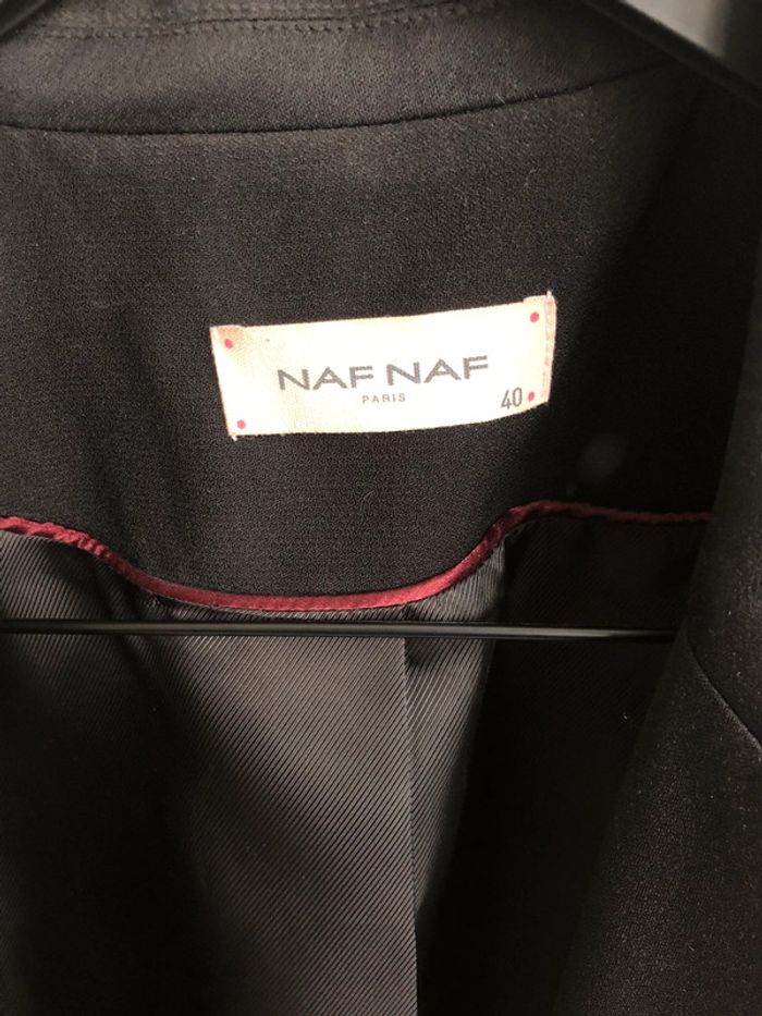 Veste Naf Naf noire taille 40 - photo numéro 2