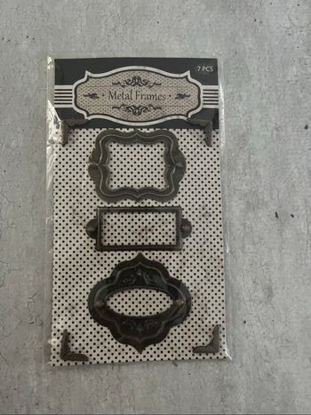 Décoration en forme de porte étiquettes
