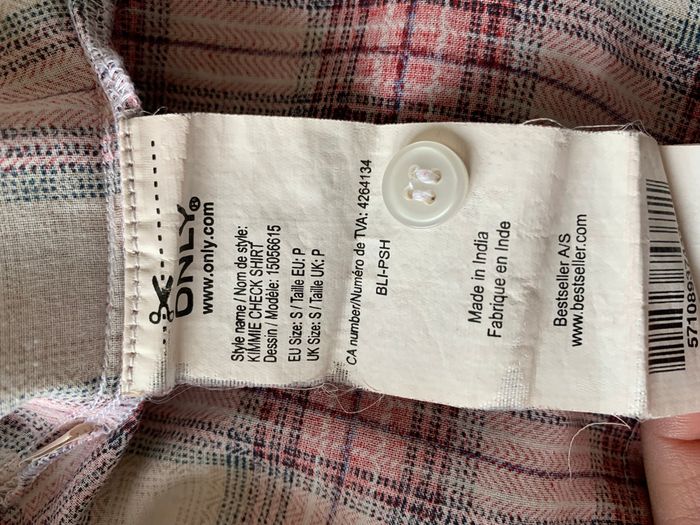 Chemise à carreaux rouge - photo numéro 6