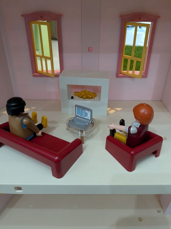 Salon playmobil