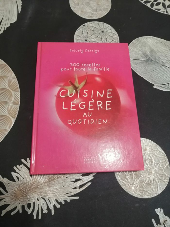 Livre cuisine légère