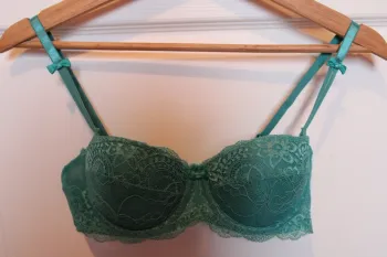 soutien gorge manoukian bleu turquoise