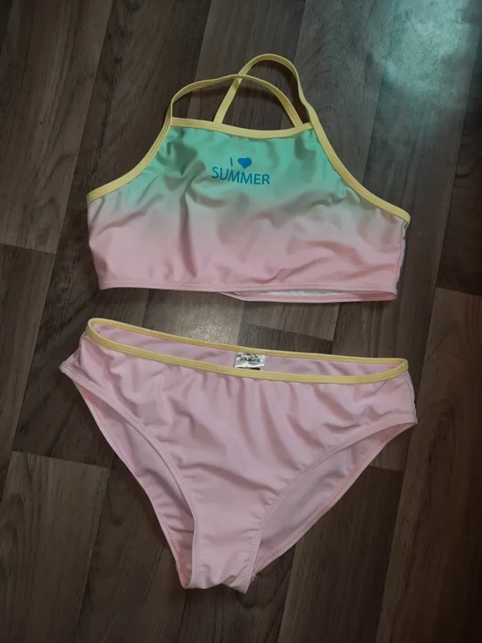 Maillot de bain 2 pièces 13 ans