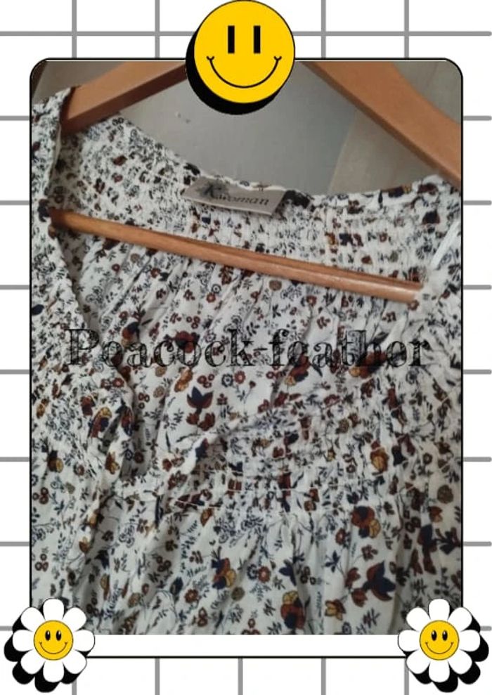 Haut blouse 36 liberty neuf - photo numéro 3