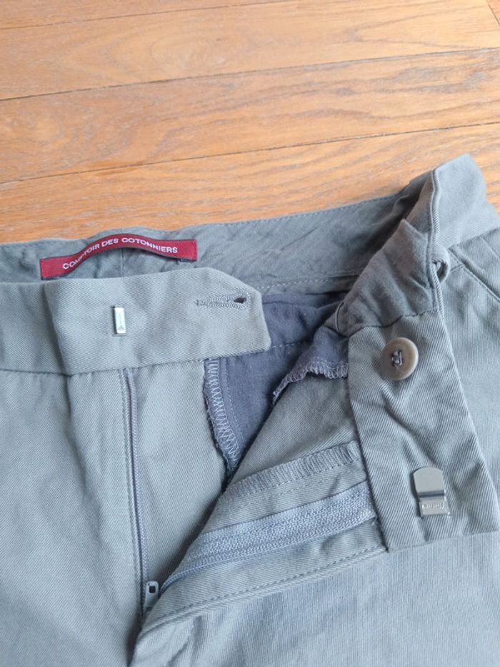 Pantalon femme droit Comptoir de Coyonniers taille 36 - photo numéro 4