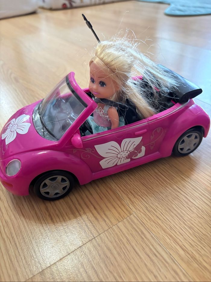 Lot voiture et cheval barbie avec figurine Shelby - photo numéro 5