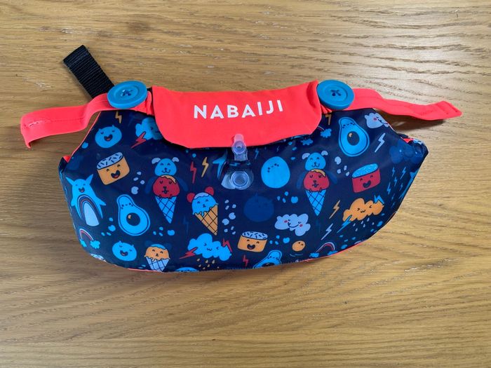 Décathlon Brassière ceinture gonflable bleu/rose Taille 15-30kg - photo numéro 2