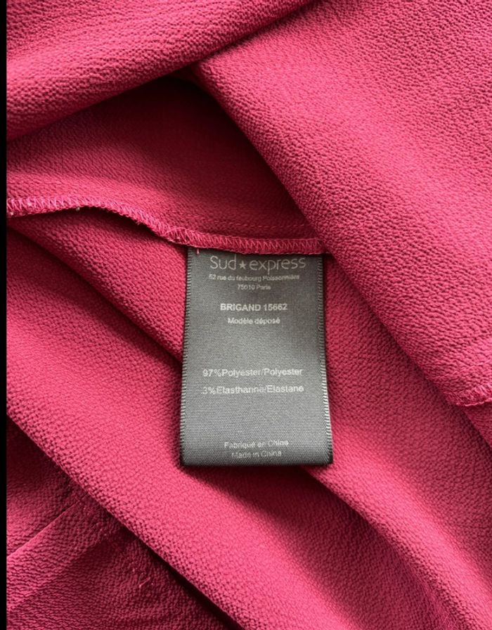 Blouse élégante Sud Express 38 prune - photo numéro 13