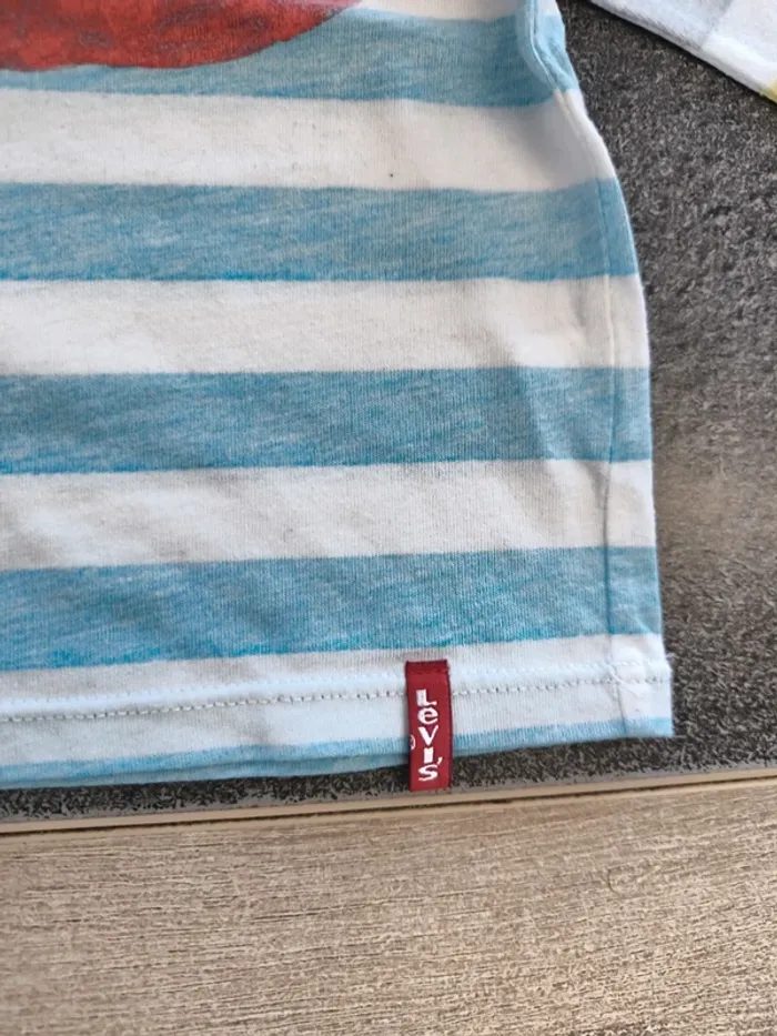 Tee-shirt garçon ml 6 mois Levi's - photo numéro 3