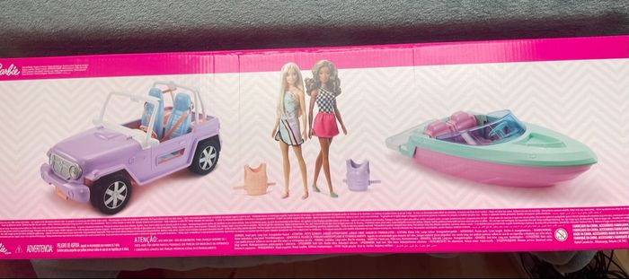 coffret duo jeep et bateau barbie - photo numéro 7