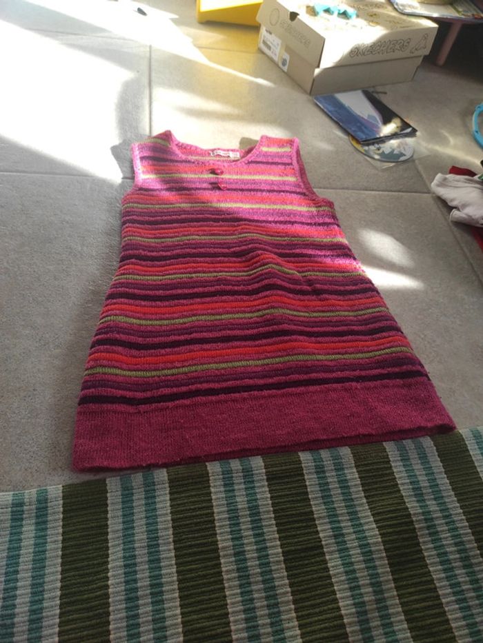 Robe en laine 4 ans clayeux
