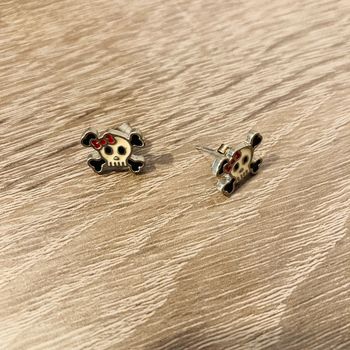 Boucles d’oreilles | crane 🌿