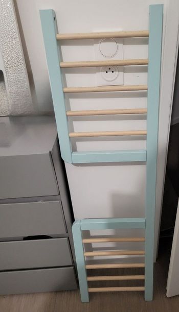 Lit bébé évolutif ikea Myllra avec matelas