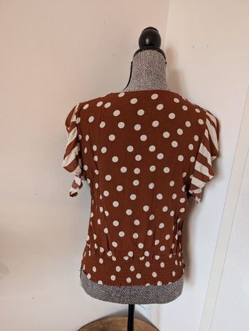 Blouse à pois
