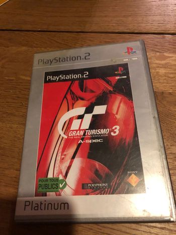 Jeu PlayStation 2 gran tourisme 3