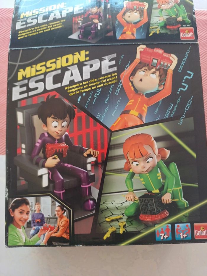 Jeu société mission escape