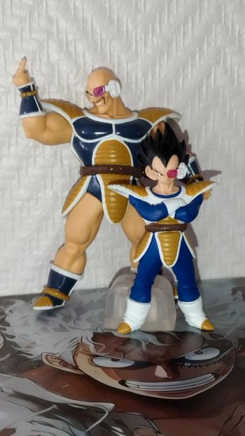 Figurine Gashapon Vegeta Nappa Dragon Ball Z Bandai BS figure HG rare Saiyan