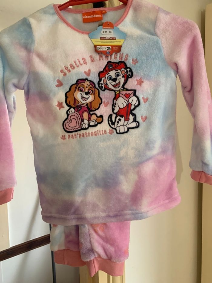 pyjama pat patrouille 2 pièce neufs - photo numéro 3