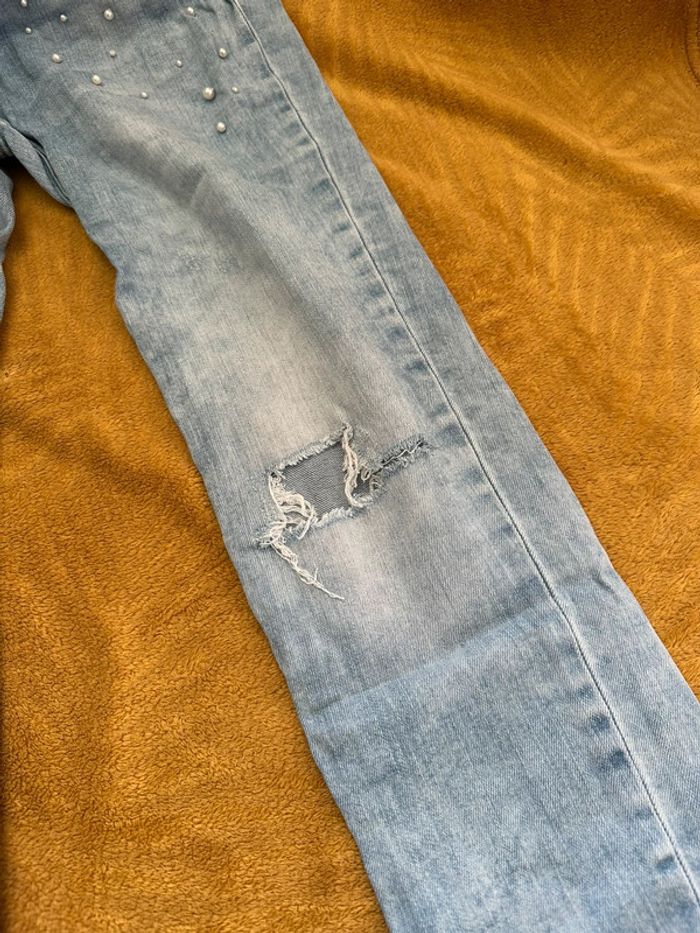 Jeans troués femme - photo numéro 3