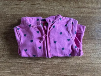 Veste cœur fille