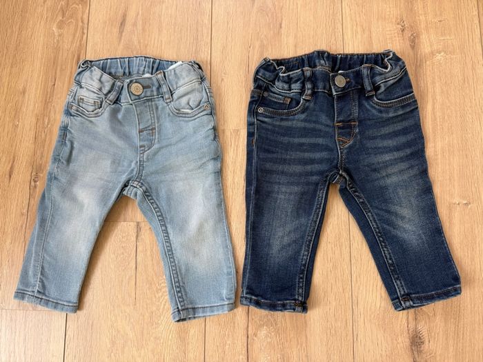 Lot de 2 jeans 4/6M