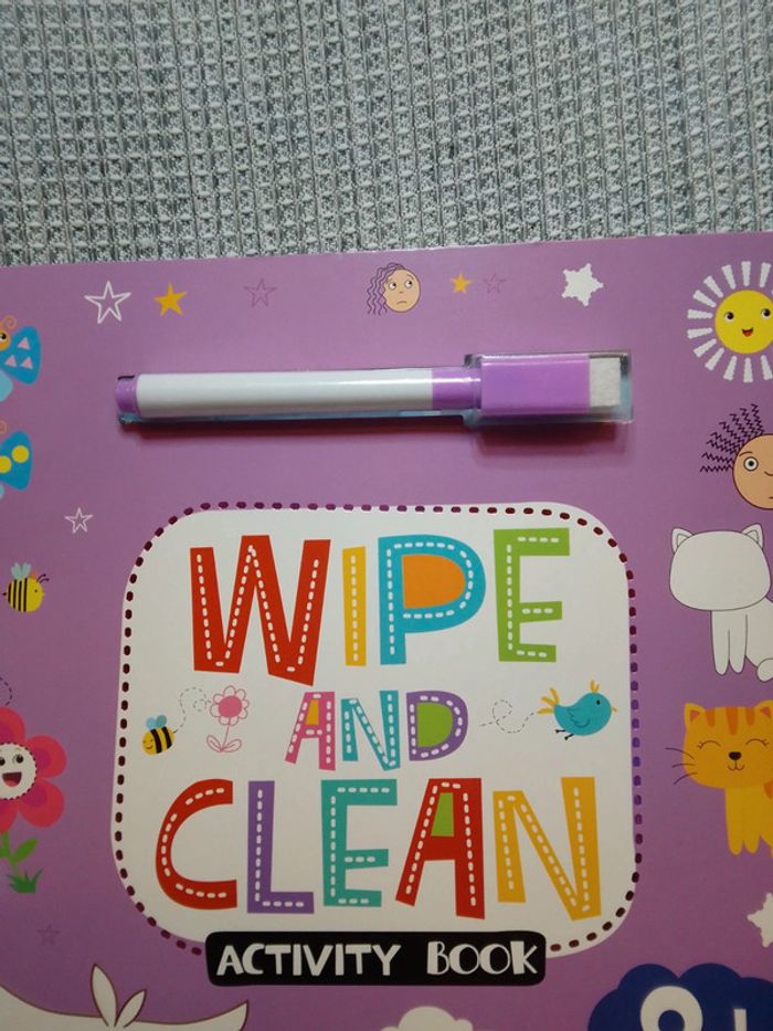 Livre ardoise activités "écrit et efface"/ 8 ans + - photo numéro 3