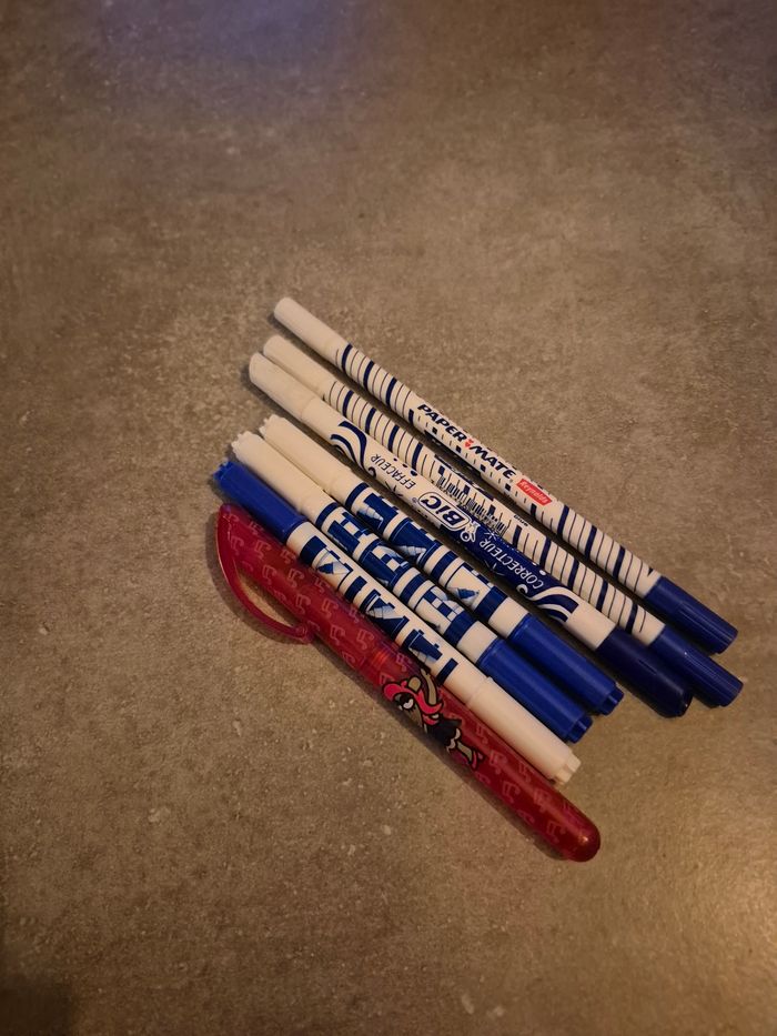 Stylo plume kukuxumusu + effaceurs