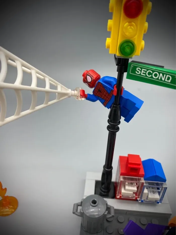 LEGO Marvel Super Heroes 76052 - Spider-man : L’équipe de Ghost Rider - Complet avec boîte et notice - photo numéro 4