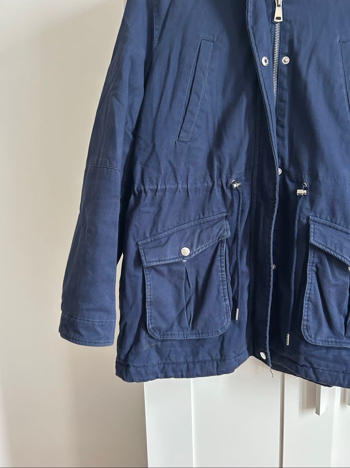 Parka / Doudoune marine polaire Jennyfer Tailles M-L - photo numéro 2