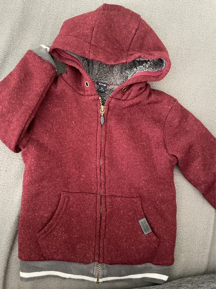 Veste zippée pilou pilou