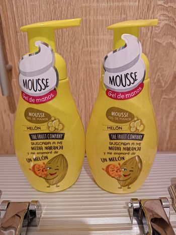 Lot 2 savons mousse mains 