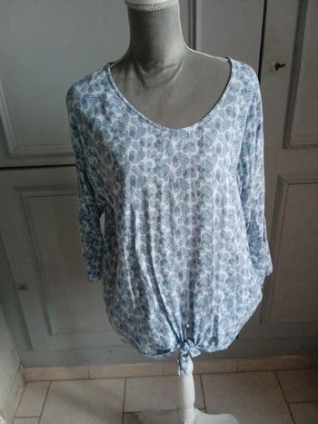 Blouse manche 3/4 colline taille 44