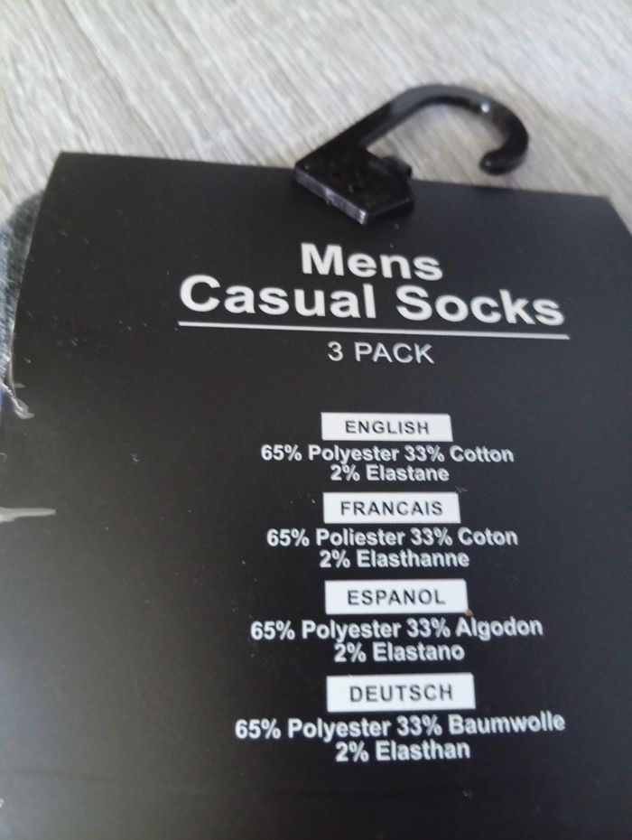 Joli lot 6 paires de chaussettes dû 40/46 - photo numéro 6