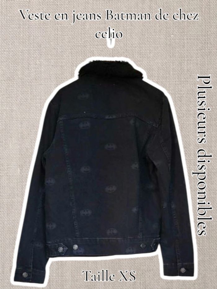 Veste en jean - Batman de chez Celio - Taille XS - Neuf sous blister - photo numéro 6