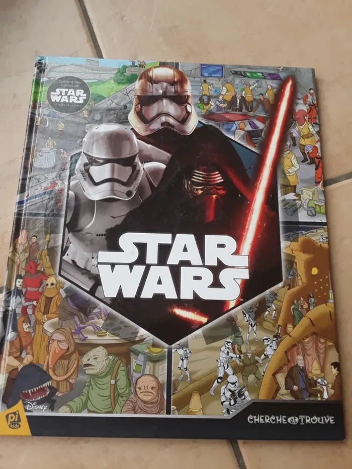 Livre Cherche et Trouvé Star Wars