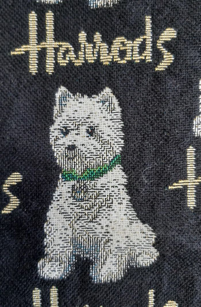 Joli sac cabas fourre tout en toile Harrods - photo numéro 3
