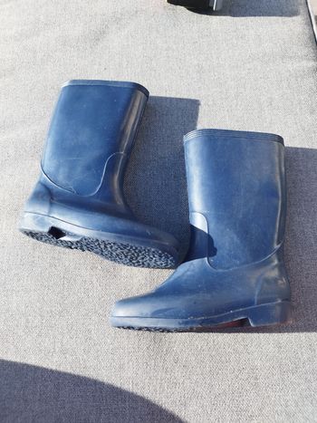 Bottes de pluie bleue marine