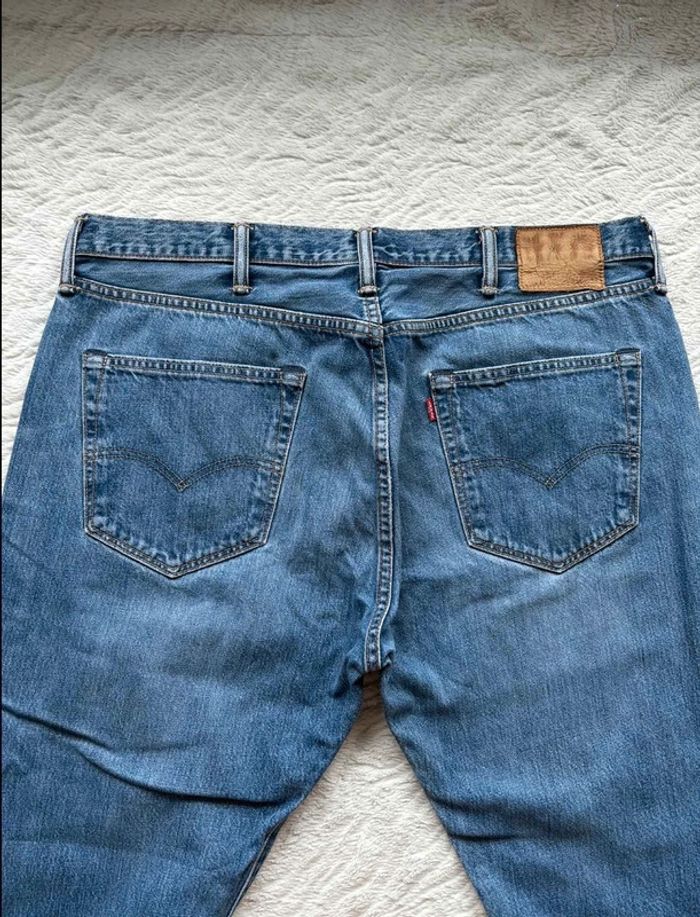Jean Levi’s 501 bleu homme coupe relaxed droite ample taille W38 48 XL - photo numéro 14