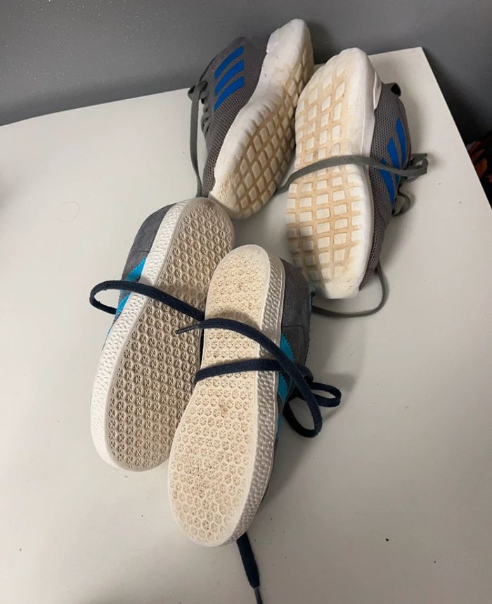 Lot 2 paires de baskets adidas - photo numéro 4