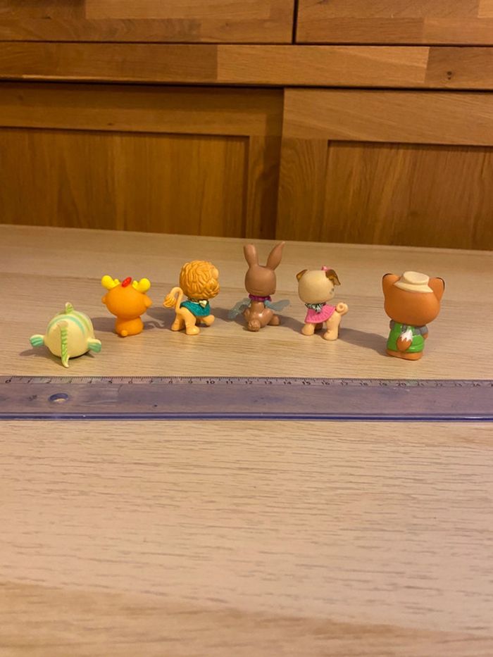 Figurines jouets Polly pocket littlest pet shop LPS poisson klorofil chien dog lapin rabbit Mattel - photo numéro 6