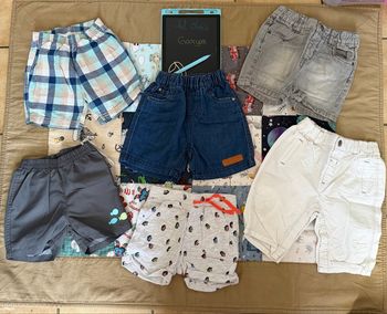 Lot de shorts garçon - T12mois