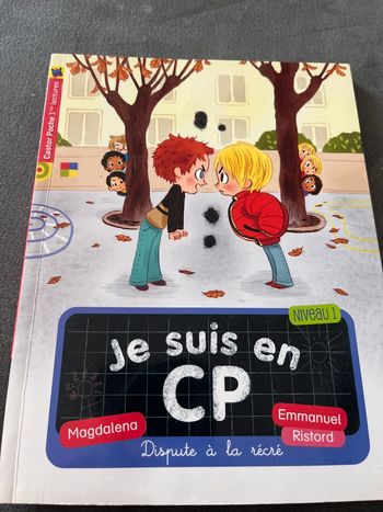 Livre je suis en cp dispute à la récré