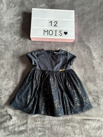 Robe de fête, 12 mois, Vertbaudet