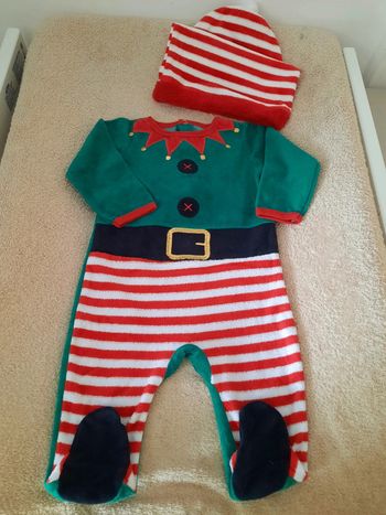 Pyjama lutin de Noël 🎄
