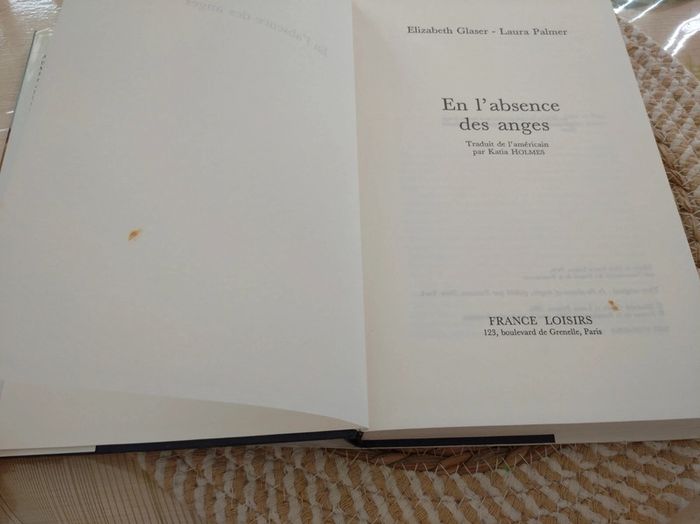 Livre En l'absence des anges - photo numéro 5