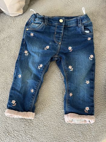 Pantalon à fleur